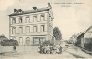 76 Seine Maritime / CPA FRANCE 76 "Croisy sur Andelle, la boucherie"