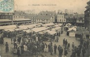 76 Seine Maritime / CPA FRANCE 76 "Doudeville, le marché du samedi"