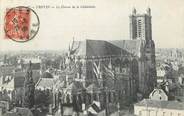 10 Aube / CPA FRANCE 10 "Troyes, le chevet de la Cathédrale"