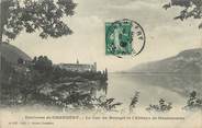 73 Savoie CPA FRANCE 73 "Environs de Chambéry, le lac du Bourget et l'abbaye de Hautecombe""