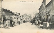 13 Bouch Du Rhone / CPA FRANCE 13 "Lamanon, grande rue"