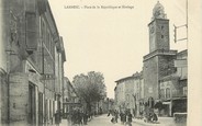 13 Bouch Du Rhone / CPA FRANCE 13 "Lambesc, place de la République et Horloge"