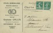 76 Seine Maritime CPA FRANCE 76 "Envermeu" / QUINCAILLERIE / CARTE PUBLICITAIRE