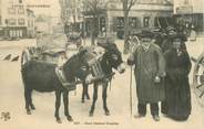 15 Cantal / CPA FRANCE 15 "Deux heureux couples" / ÂNE