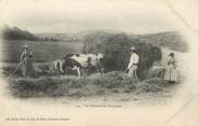 63 Puy De DÔme / CPA FRANCE 63 "La Fenaison en Auvergne"