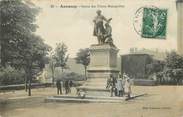 07 Ardeche CPA FRANCE 07 "Annonay, statue des frères Montgolfier"