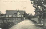 14 Calvado / CPA FRANCE 14 "Saint Aubin sur Mer, retour de la mer, entrée du village"