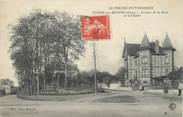 61 Orne / CPA FRANCE 61 "Condé sur Huisne, av de la gare et le chalet"