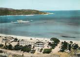 20 Corse / CPSM FRANCE 20 "Pointe de Santa Giulia, la plage et l'hôtel"