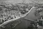 21 Cote D'or / CPSM FRANCE 21 "Seurre, vue générale aérienne et la Saône"