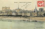 49 Maine Et Loire / CPA FRANCE 49 "Saumur, l'hôtel de ville et le château"