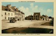 22 Cote D'armor CPA FRANCE 22 "Pluvigner, la place et la mairie"