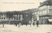 24 Dordogne / CPA FRANCE 24 "La Bugue, place de la liberté et rue du couvent"