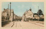 49 Maine Et Loire / CPA FRANCE 49 "Saint Aubin des Ponts de Cé, rue Victor Hugo et le pont de Verdun"