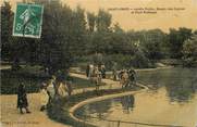 62 Pa De Calai CPA FRANCE 62 "Saint Omer, jardin public, bassin des Cygnes" / CARTE TOILÉE 