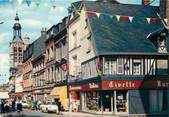 27 Eure / CPSM FRANCE 27 "Bernay, la rue Thiers"