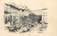 83 Var / CPA FRANCE 83 "Toulon, le marché"