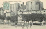 79 Deux SÈvre / CPA FRANCE 79 "Niort, le monument Ricard et le Donjon"