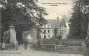 61 Orne / CPA FRANCE 61 "Saint Denis sur Huisne, le château"