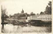 61 Orne / CPA FRANCE 61 "Mieuxcé, l'église et le pont"