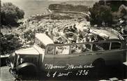 France CARTE PHOTO MONACO 1936 / AUTOMOBILE