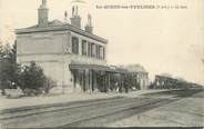 78 Yveline / CPA FRANCE 78 "La Queue les Yvelines, la gare"