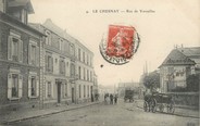 78 Yveline / CPA FRANCE 78 "Le Chesnaye, rue de Versailles"