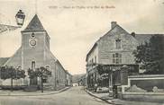 78 Yveline / CPA FRANCE 78 "Vert, place de l'église et la rue du moulin"