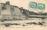 80 Somme / CPA FRANCE 80 "Mers Les Bains, vue prise de la plage"