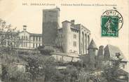 15 Cantal / CPA FRANCE 15 "Aurillac, château Saint Etienne et l'école Normale"