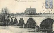 27 Eure / CPA FRANCE 27 "Pont de l'Arche, le pont et l'église"