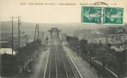 78 Yveline / CPA FRANCE 78 "Fin d'Oise, vue générale, entrée du pont Eiffel"