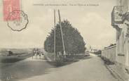 78 Yveline / CPA FRANCE 78 "Freneuse, vue sur l'église et la campagne"