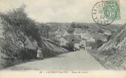 89 Yonne / CPA FRANCE 89 "La Celle Saint Cyr, route de Loivre"