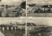 34 Herault / CPSM FRANCE 34 "Souvenir de Carnon plage "