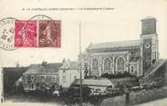 44 Loire Atlantique / CPA FRANCE 44 "La Chapelle Launay, le presbytère et l'église"