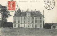 18 Cher / CPA FRANCE 18 "Morogues, château de Maupas" / CACHET PERLE