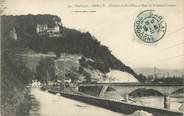 24 Dordogne / CPA FRANCE 24 "Carlux, château de Rouffillac et pont Saint Julien Lampon"