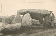 56 Morbihan / CPA FRANCE 56 "Plouharnel, Carnac, dolmen de Kergavat"