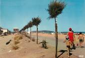 34 Herault / CPSM FRANCE 34 "Marseillan plage, la promenade et la plage"