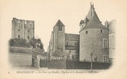 45 Loiret / CPA FRANCE 45 "Beaugency, la tour du diable, l'église et le donjon"