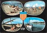 34 Herault / CPSM FRANCE 34 "Vias et ses plages"