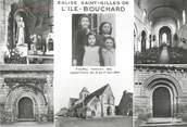 37 Indre Et Loire / CPSM FRANCE 37 "L'Îsle Bouchard, église Saint Gilles"