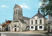 37 Indre Et Loire / CPSM FRANCE 37 "Reignac, l'église"