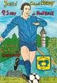 38 Isere / CPSM FRANCE 38 "Chatonnay" / FOOTBALL