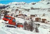 06 Alpe Maritime / CPSM FRANCE 06 "Valberg, l'hôtel l'Adrech de Lagas et les nouveaux immeubles sur la route de Beuil"