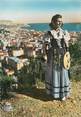 06 Alpe Maritime / CPSM FRANCE 06 "Nice, jeune fille en costume local" / FOLKLORE