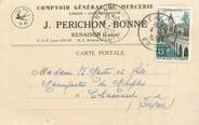 42 Loire CPA CARTE PUBLICITAIRE FRANCE 42 "Renaison, J. Perichon Bonne