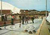 38 Isere / CPSM FRANCE 38 "L'Alpe d'Huez" / CURLING