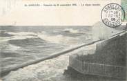 14 Calvado / CPA FRANCE 14 "Asnelles, tempête du 30 septembre 1905'"